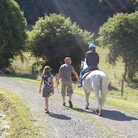 De Charme Auvergne Cab'ane Сasa de vacaciones Brousse